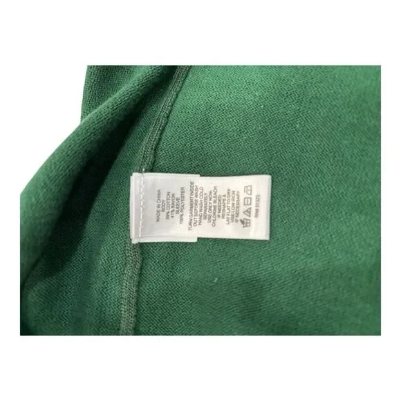 Cece Small Green Dress withh Sheer Sleeves and Bow - Picture 10 of 10